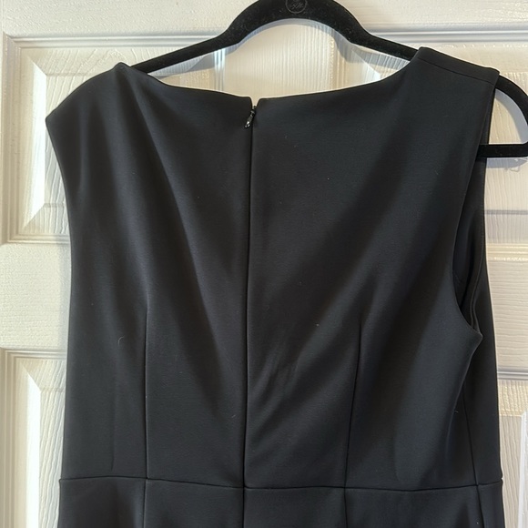 Black cowl neck sheath dress - Picture 4 of 7